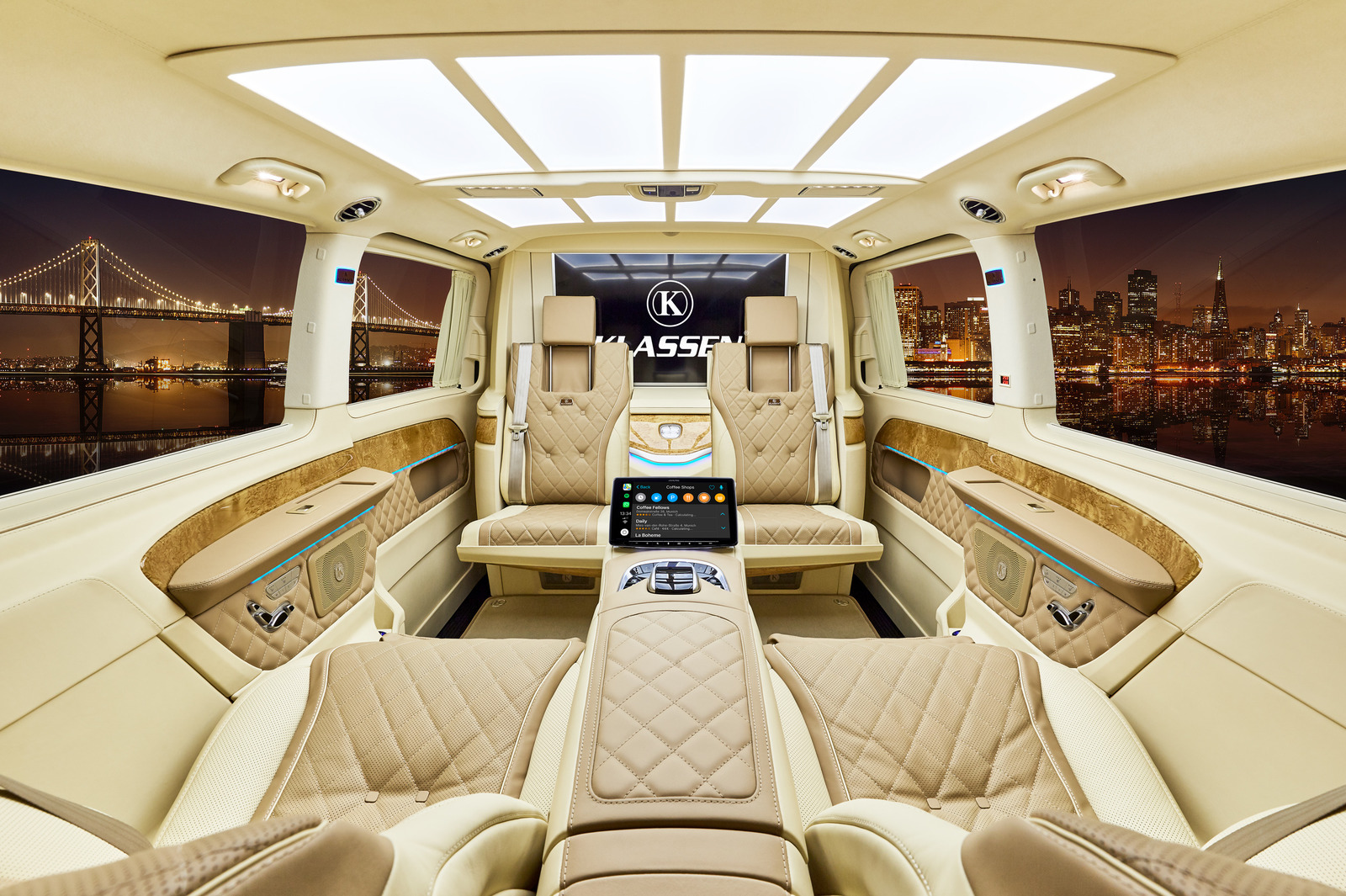 KLASSEN Based on Mercedes-Benz V-Class V 300 d, KLASSEN Luxury VIP Cars  and Va . Vehicle number: MVV_1432
